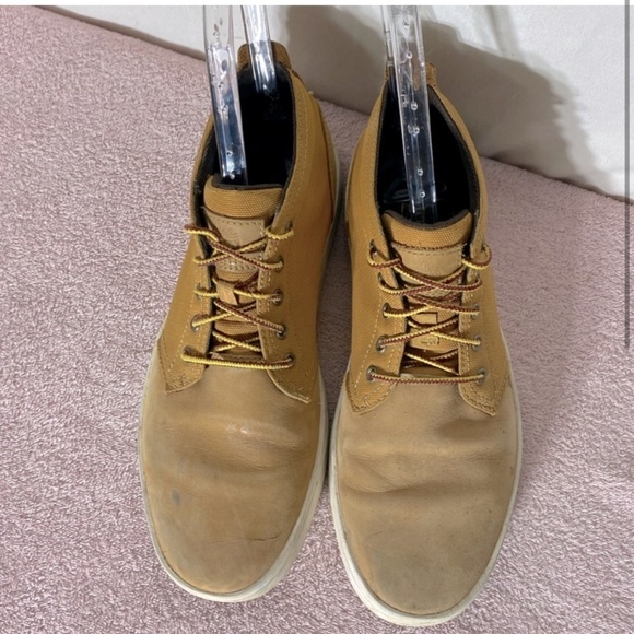 Timberland Tan Lace Up Davis Square Shoes 9.5 main image 12